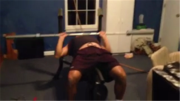 Most Bench Press Repeions Using A 45 Pound Bar World Record Most Bench Press Repeions Using A 45 Pound Bar World Record John Van